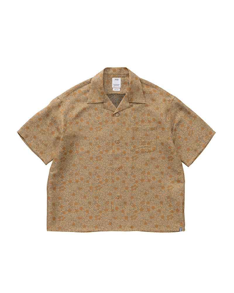 visvim 25AW CROSBY SHIRT S/S JACQUARD (SILK)